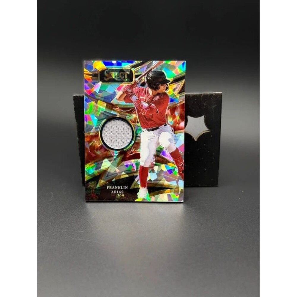2025 Panini Select "Sparks" Swatch Relic (#SP-FA) Boston Red Sox Franklin Arias